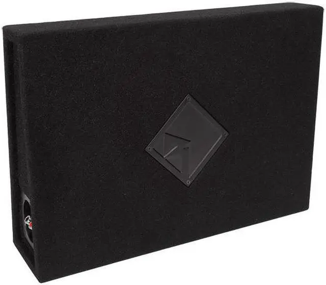 Alt view image 7 of 20 - Rockford Fosgate R2S-1X10 Single 10" Loaded Subwoofer Enclosure 400W R2S1X10