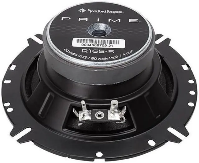 Alt view image 12 of 20 - Rockford Fosgate R165-S R1 Prime 6.5-Inch 2-Way Component Speaker System