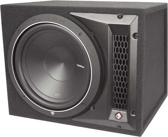 Alt view image 3 of 20 - Rockford Fosgate P1-1X12 12" Single Loaded Subwoofer Enclosure 500W