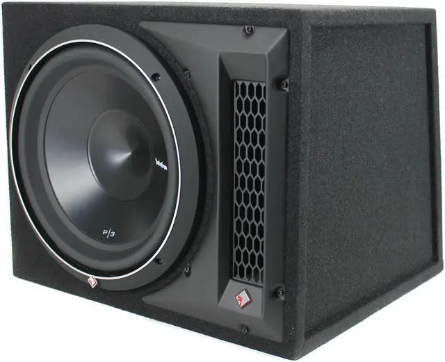 Alt view image 10 of 20 - Rockford Fosgate P3-1X12 12" 1200W  Single Loaded Vented Subwoofer Sub Enclosure