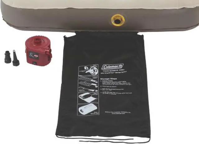 Alt view image 2 of 3 - Coleman Single High Air Bed Twin Mattress w/ 4D Battery Pump