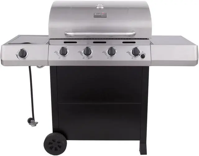 Alt view image 12 of 18 - Char-Broil Traditional 4-Burner 40,000 BTU Gas Grill, Stainless | 463436215