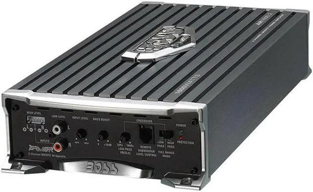 Alt view image 20 of 20 - New Boss Ar1600.2 1600 Watt 2 Channel Car Amplifier Car Audio Car Amp Class A/B