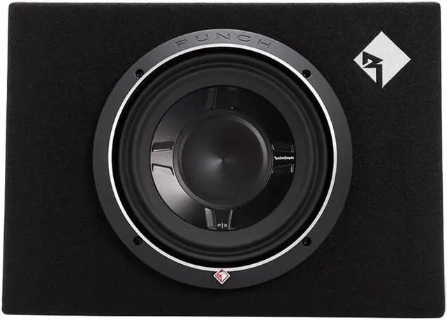 Alt view image 8 of 20 - Rockford Fosgate Punch P3S-1X10 10" Loaded Sub Enclosure 600W