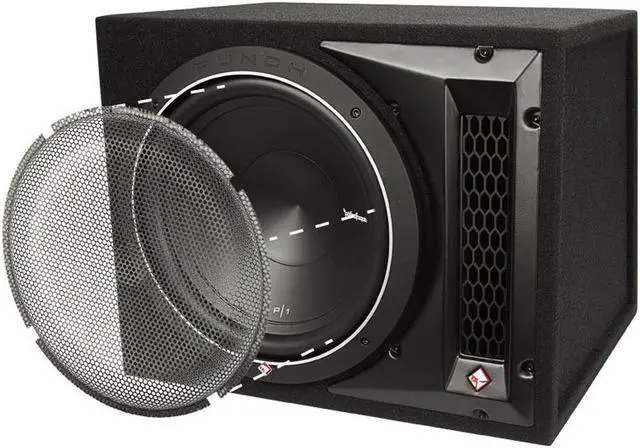 Alt view image 5 of 20 - Rockford Fosgate P1-1X12 12" Single Loaded Subwoofer Enclosure 500W