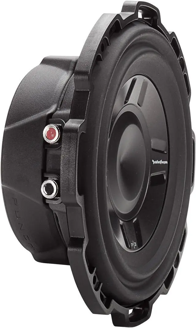 Alt view image 4 of 10 - Rockford Fosgate P3SD4-8 - 8" 4-Ohm DVC Shallow Subwoofer