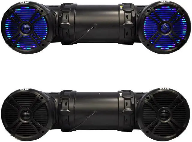 Alt view image 3 of 7 - Pyle PLATV65BT 2.0 Speaker System - 400 W RMS - Wireless Speaker(s)