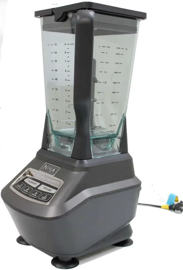Alt view image 16 of 17 - Ninja BL770 Mega Kitchen System Blender, Black