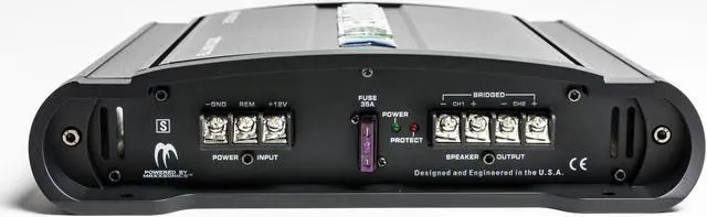 Alt view image 2 of 9 - Autotek MM1220.2 Mean Machine 1200-Watt 2-Channel Bridgeable Amp