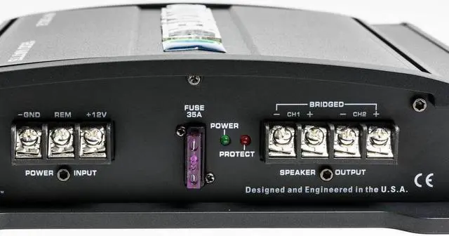 Alt view image 3 of 9 - Autotek MM1220.2 Mean Machine 1200-Watt 2-Channel Bridgeable Amp