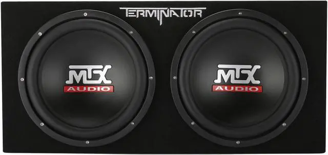 Alt view image 2 of 14 - MTX TNP212DV 12-Inch 2000-Watt Dual Loaded Subwoofer Enclosure with Amplifier