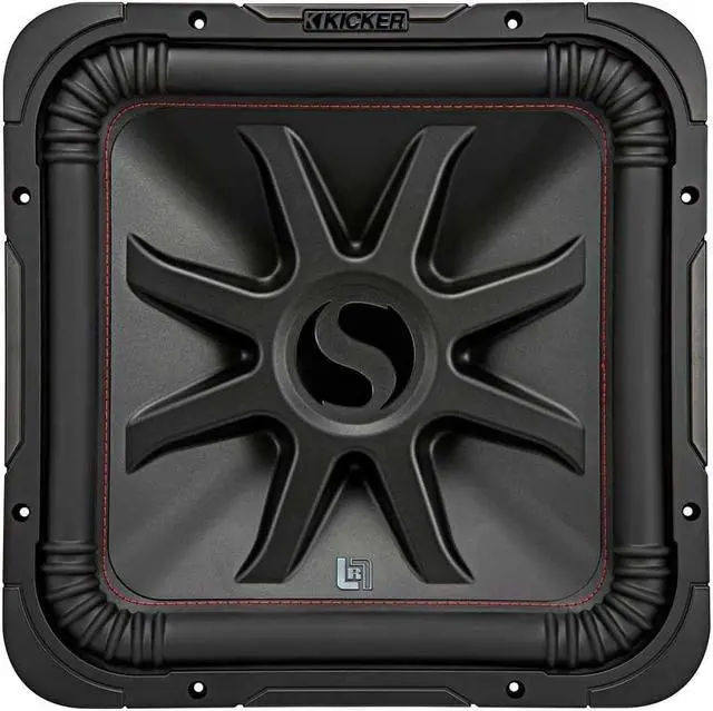 Main image of Kicker L7R 10-Inch 1000-Watt Max 2-Ohm DVC Square Subwoofer