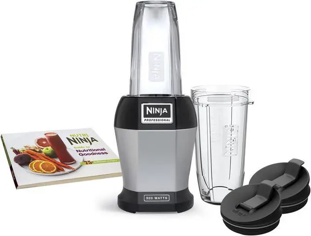 Alt view image 16 of 20 - Ninja BL456 Nutri Ninja Pro Blender, Black/Silver