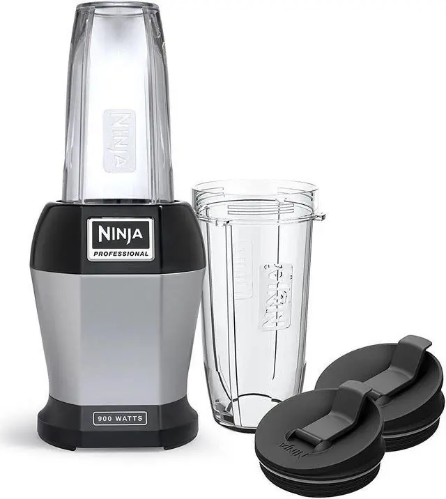 Alt view image 18 of 20 - Ninja BL456 Nutri Ninja Pro Blender, Black/Silver