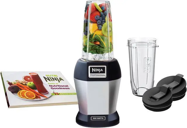 Alt view image 17 of 20 - Ninja BL456 Nutri Ninja Pro Blender, Black/Silver