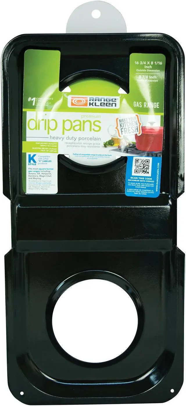 Alt view image 9 of 10 - Range Kleen Gas Pan Rect Blk 3151-0688
