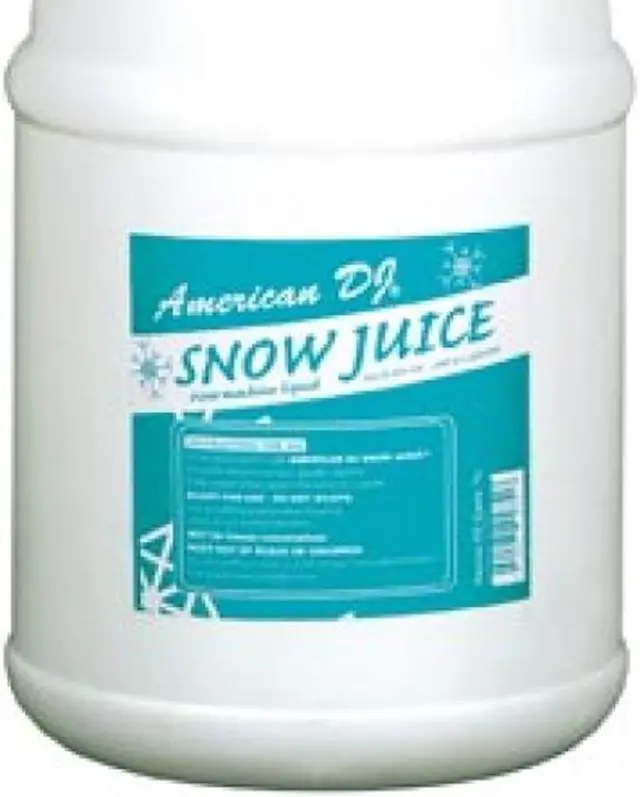 Alt view image 2 of 15 - NEW! AMERICAN DJ SNOW GAL Snow Fluid Juice One Gallon for VF Snow Flurry Machine