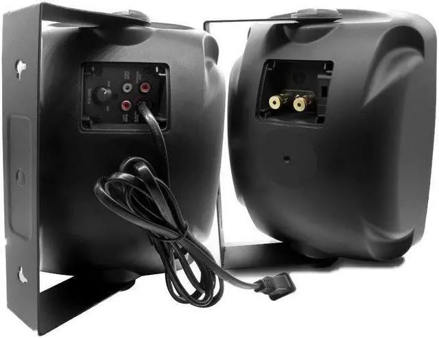 Alt view image 5 of 13 - Pyle Home PDWR54BTB 5.25 Indoor/Outdoor 600-Watt Bluetooth Speaker System (Black)