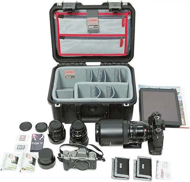 Alt view image 7 of 20 - SKB iSeries 3i-1309-6 Case w/Think Tank Designed Photo Dividers and Lid Organizer