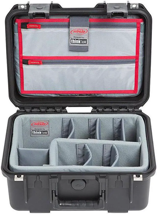 Alt view image 10 of 20 - SKB iSeries 3i-1309-6 Case w/Think Tank Designed Photo Dividers and Lid Organizer