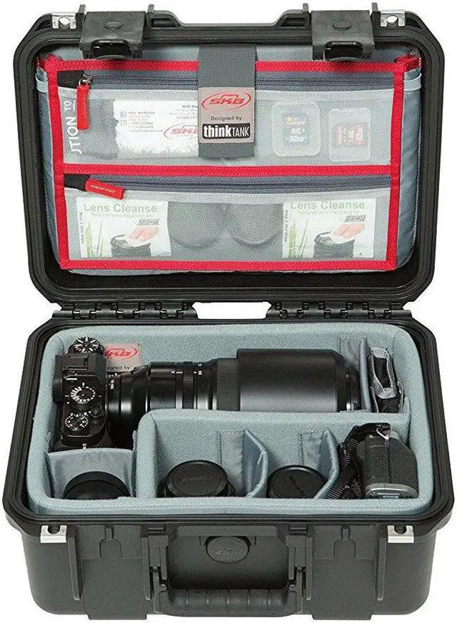 Alt view image 9 of 20 - SKB iSeries 3i-1309-6 Case w/Think Tank Designed Photo Dividers and Lid Organizer
