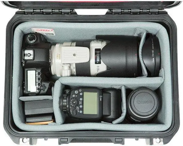 Alt view image 11 of 20 - SKB iSeries 3i-1309-6 Case w/Think Tank Designed Photo Dividers and Lid Organizer