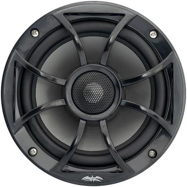 Main image of Wet Sounds Recon 6BG 6.5 Inch 2 Way Open Grille Marine Speakers in Black, Pair