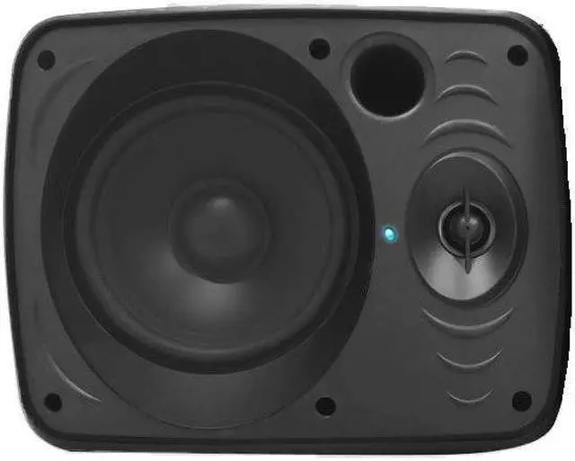 Alt view image 7 of 13 - Pyle Home PDWR54BTB 5.25 Indoor/Outdoor 600-Watt Bluetooth Speaker System (Black)