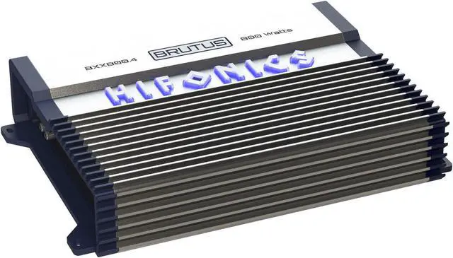 Alt view image 10 of 20 - Hifonics BXX800.4 Brutus 800W 4-Channel Car Audio Amplifer