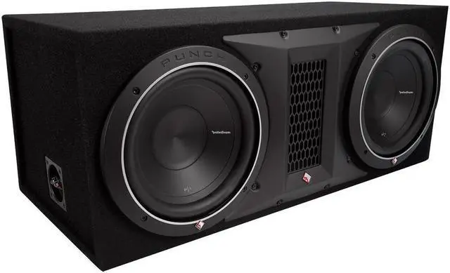 Alt view image 8 of 10 - Rockford Fosgate Punch P1-2X10
Ported enclosure with two 10" Punch P1 subwoofers