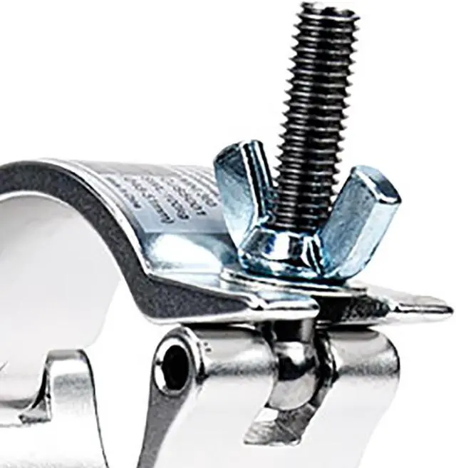 Alt view image 8 of 11 - GT Mini Alum 2 In Wrap Around Clamp 220 Lbs Max Light Mounting Hardware