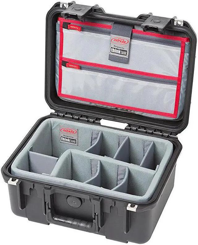 Alt view image 6 of 20 - SKB iSeries 3i-1309-6 Case w/Think Tank Designed Photo Dividers and Lid Organizer