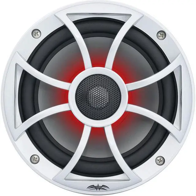 Alt view image 5 of 15 - Wet Sounds Recon 6S RGB 6.5 Inch 2 Way Marine Speakers with RGB LED lighting