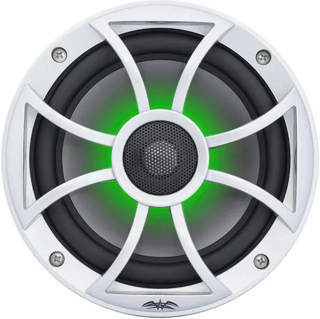 Alt view image 7 of 15 - Wet Sounds Recon 6S RGB 6.5 Inch 2 Way Marine Speakers with RGB LED lighting