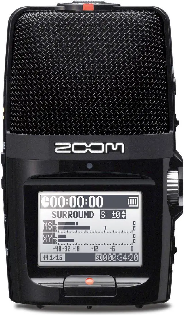 Alt view image 8 of 20 - Zoom Handy Recorder Digital Audio Portable Compact Hand Recorder with SD Card