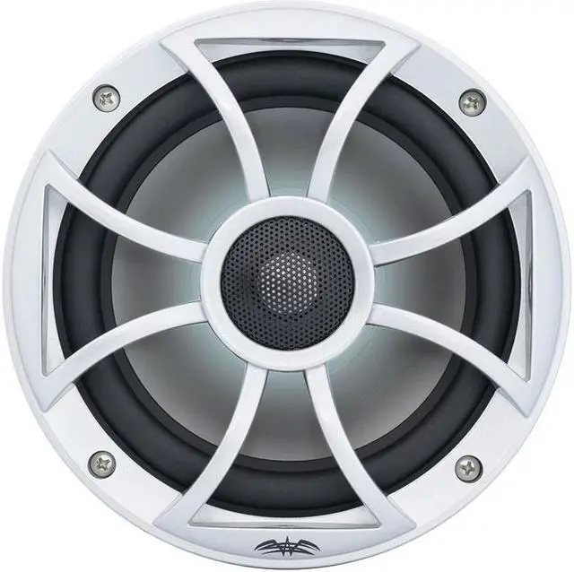 Alt view image 4 of 15 - Wet Sounds Recon 6S RGB 6.5 Inch 2 Way Marine Speakers with RGB LED lighting