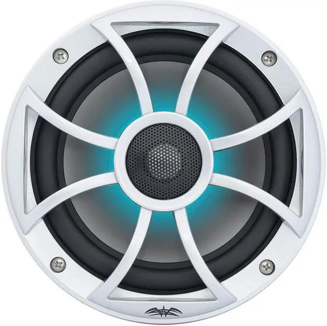 Alt view image 6 of 15 - Wet Sounds Recon 6S RGB 6.5 Inch 2 Way Marine Speakers with RGB LED lighting