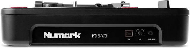 Alt view image 6 of 20 - Numark PT01 Scratch Portable Turntable