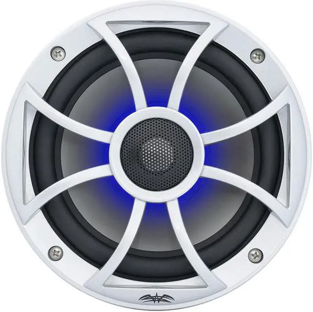 Alt view image 2 of 15 - Wet Sounds Recon 6S RGB 6.5 Inch 2 Way Marine Speakers with RGB LED lighting