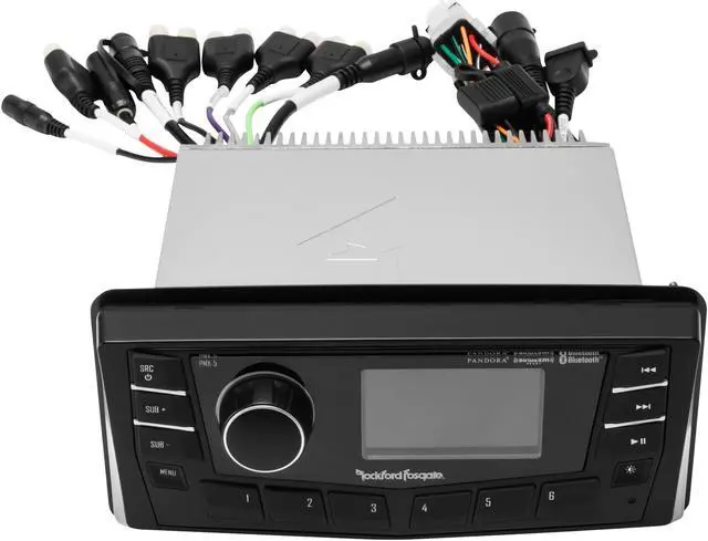 Alt view image 3 of 14 - Rockford Fosgate PMX-5CAN Punch Marine ATV Boat Satellite Digital Media Receiver