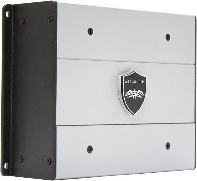 Alt view image 5 of 12 - Wet Sounds Hydro-Tech X 650W 2 Ohm Class D Mono Audio Marine Subwoofer Amplifier