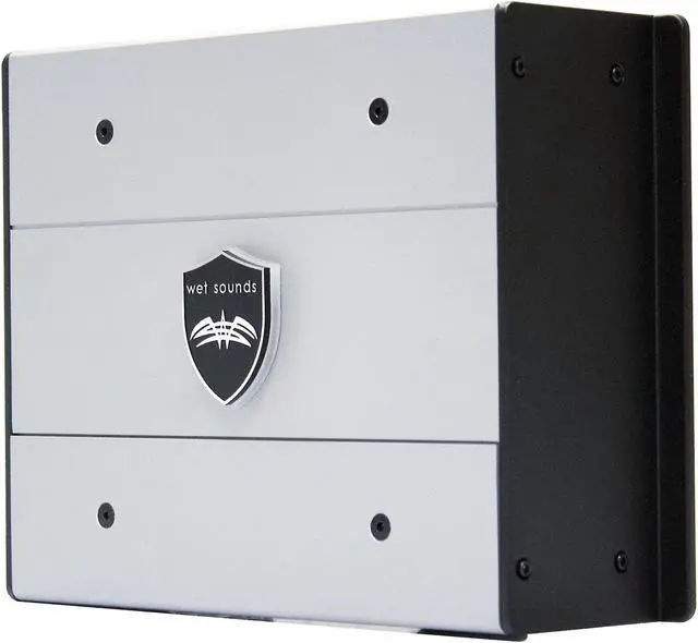 Alt view image 6 of 12 - Wet Sounds Hydro-Tech X 650W 2 Ohm Class D Mono Audio Marine Subwoofer Amplifier