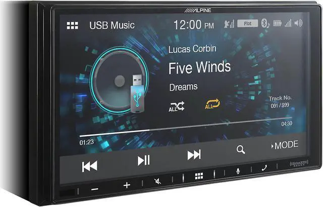 Alt view image 3 of 10 - Alpine ILX-W650 Digital Multimedia 7 Inch Screen Mechless Bluetooth Car Receiver