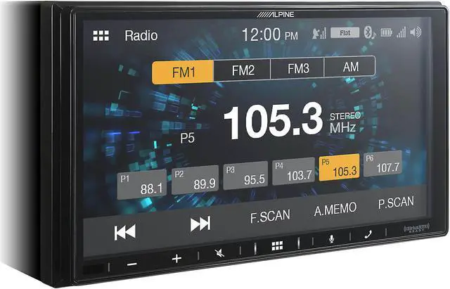 Main image of Alpine ILX-W650 Digital Multimedia 7 Inch Screen Mechless Bluetooth Car Receiver