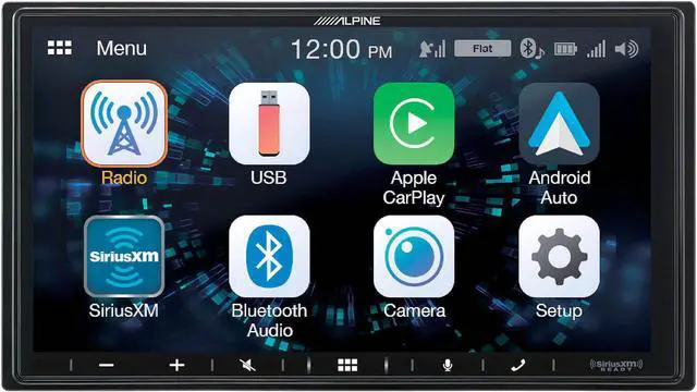 Alt view image 2 of 10 - Alpine ILX-W650 Digital Multimedia 7 Inch Screen Mechless Bluetooth Car Receiver