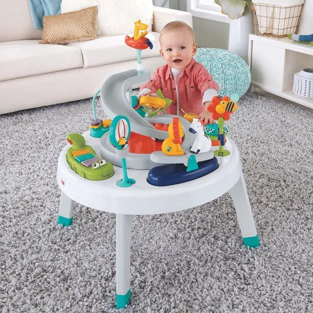 Alt view image 13 of 19 - Fisher-Price 2-in-1 Sit-to-Stand Activity Center