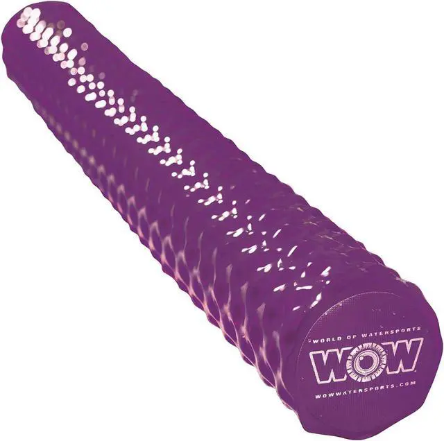 Main image of WOW Watersports First Class Soft Dipped Large Ribbed Foam Pool Noodle, Purple