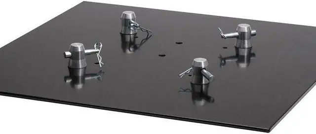 Alt view image 3 of 7 - Global Truss Square Steel Lighting Trussing Base Plate 2X2S for F24, F33 and F34