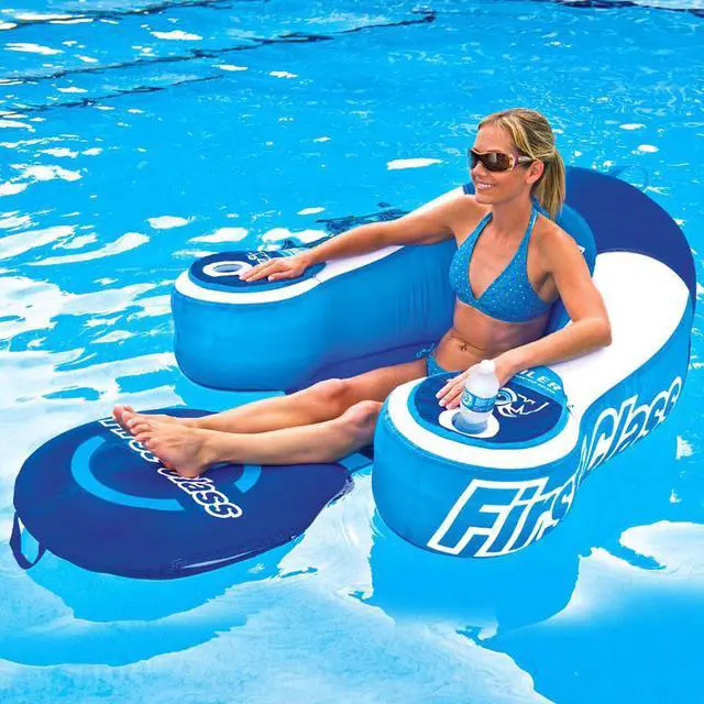 Alt view image 4 of 5 - WOW Sports First Class Pool and Lake Lounge Chair