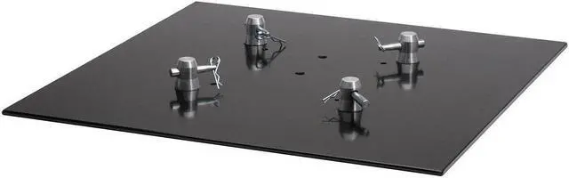 Alt view image 2 of 7 - Global Truss Square Steel Lighting Trussing Base Plate 2X2S for F24, F33 and F34
